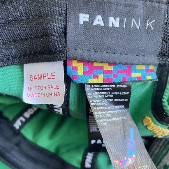 NWT Fan Ink Santos Laguna SK-93 Pro Snow Beach Strapback Hat Cap Corduroy SAMPLE - Picture 9 of 10